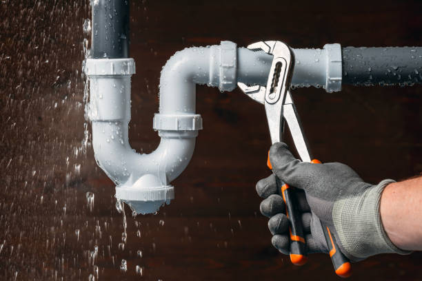 Professional Sewer Line Repair technician working in Pleasureville, PA